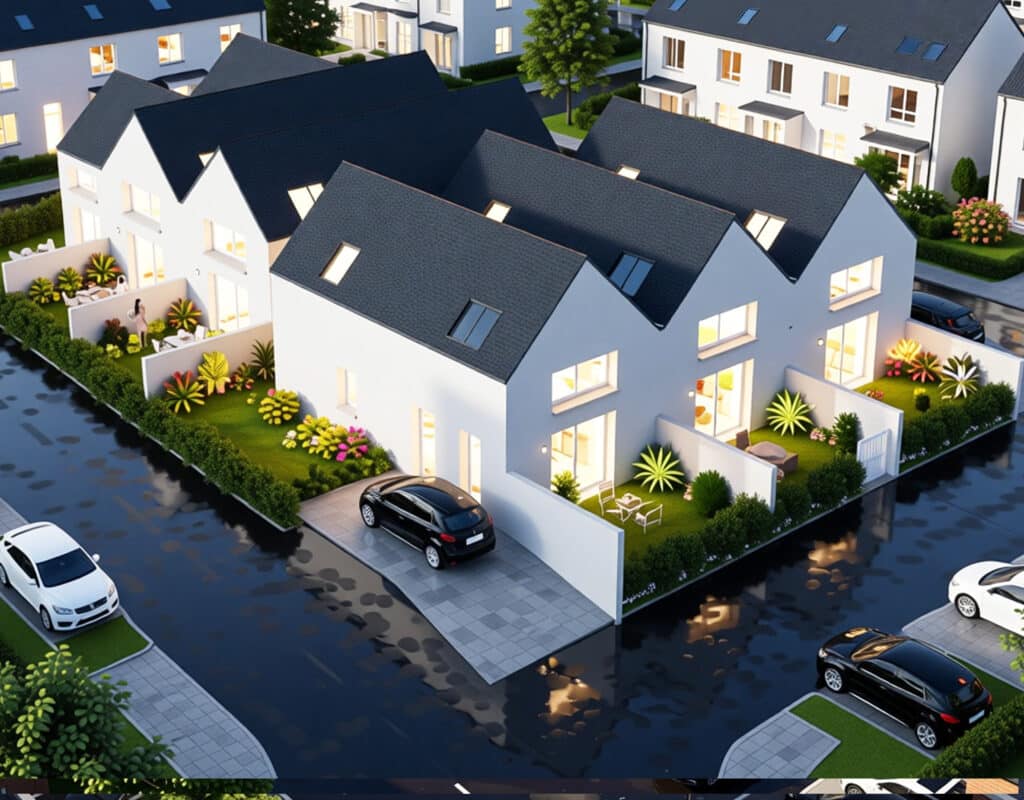 Collectif de 6 maisons locatives - Kermor Habitat 1