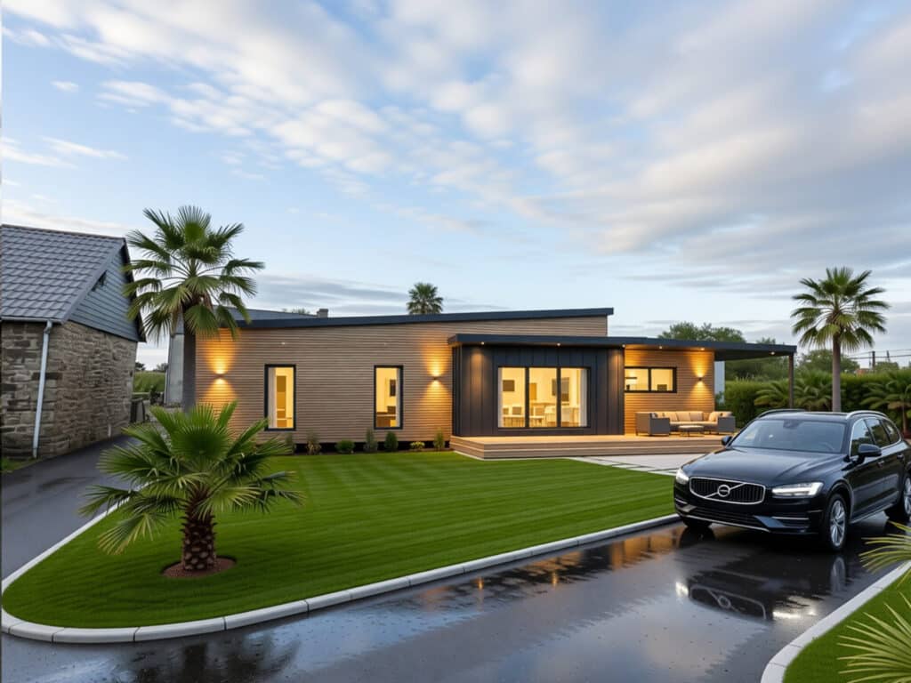 Maison ossature bois - 1 1