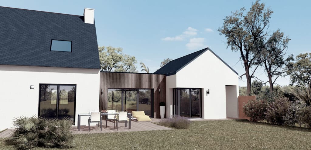 Maison ossature bois - 2 1