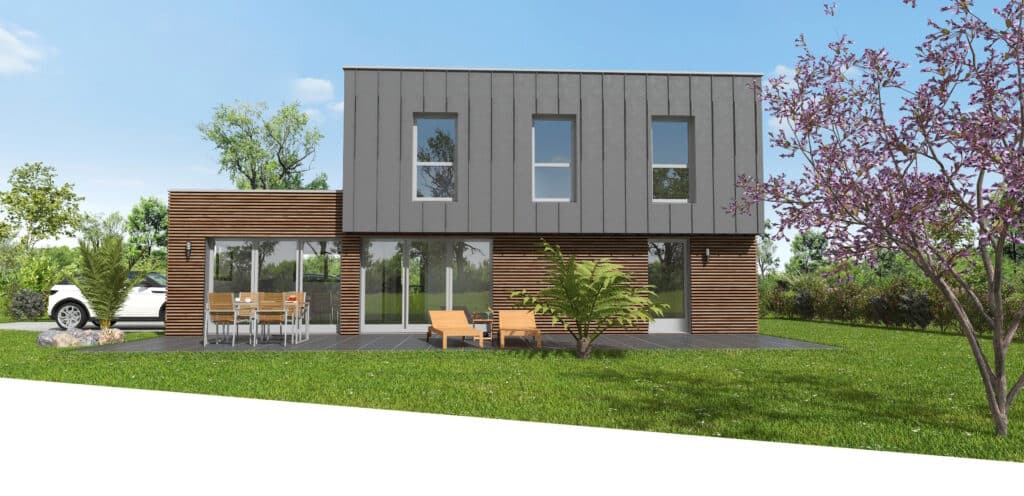 Maison ossature bois - 3 1